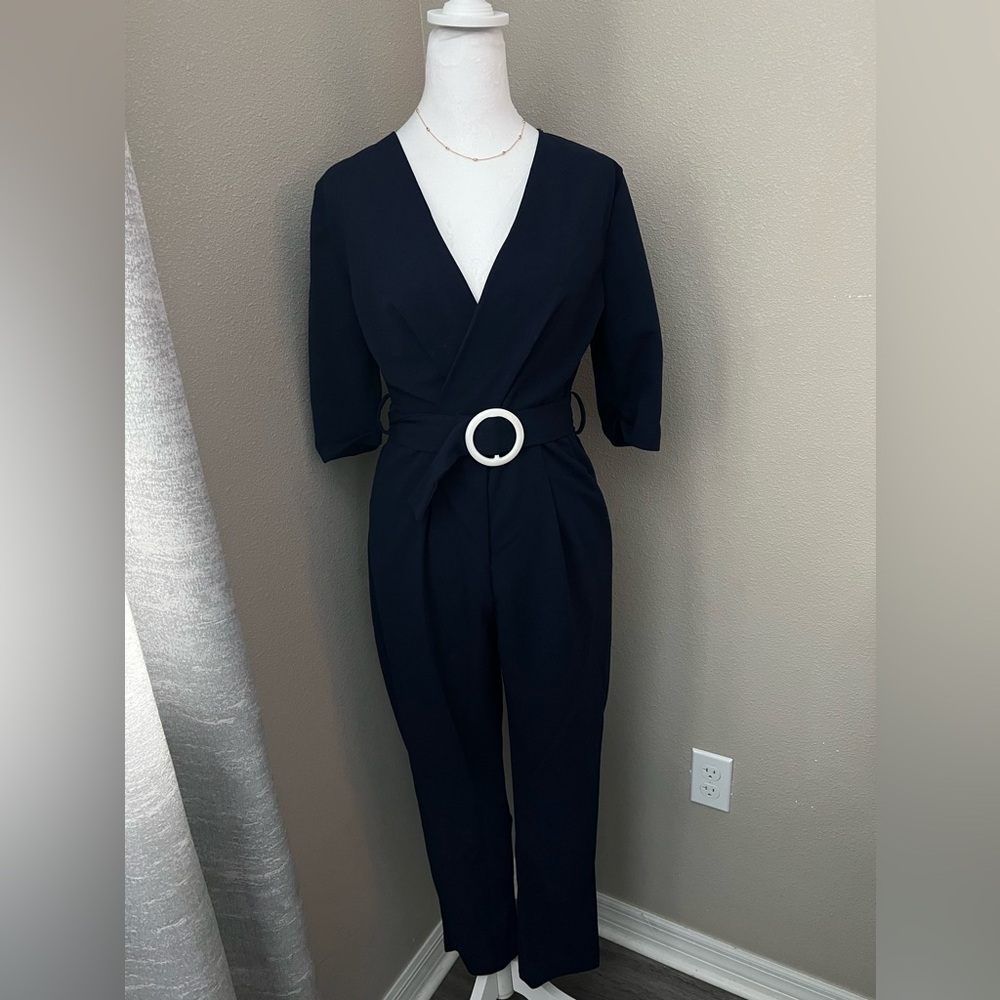 Size small Navy Blue Jumpsuit